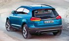 Первые шпионские снимки Audi Q1 появились в интернете