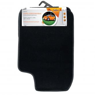 коврики AIRLINE салон. унив. ковролиновые, черный (ком-т 4 шт.) ACM-CM-05